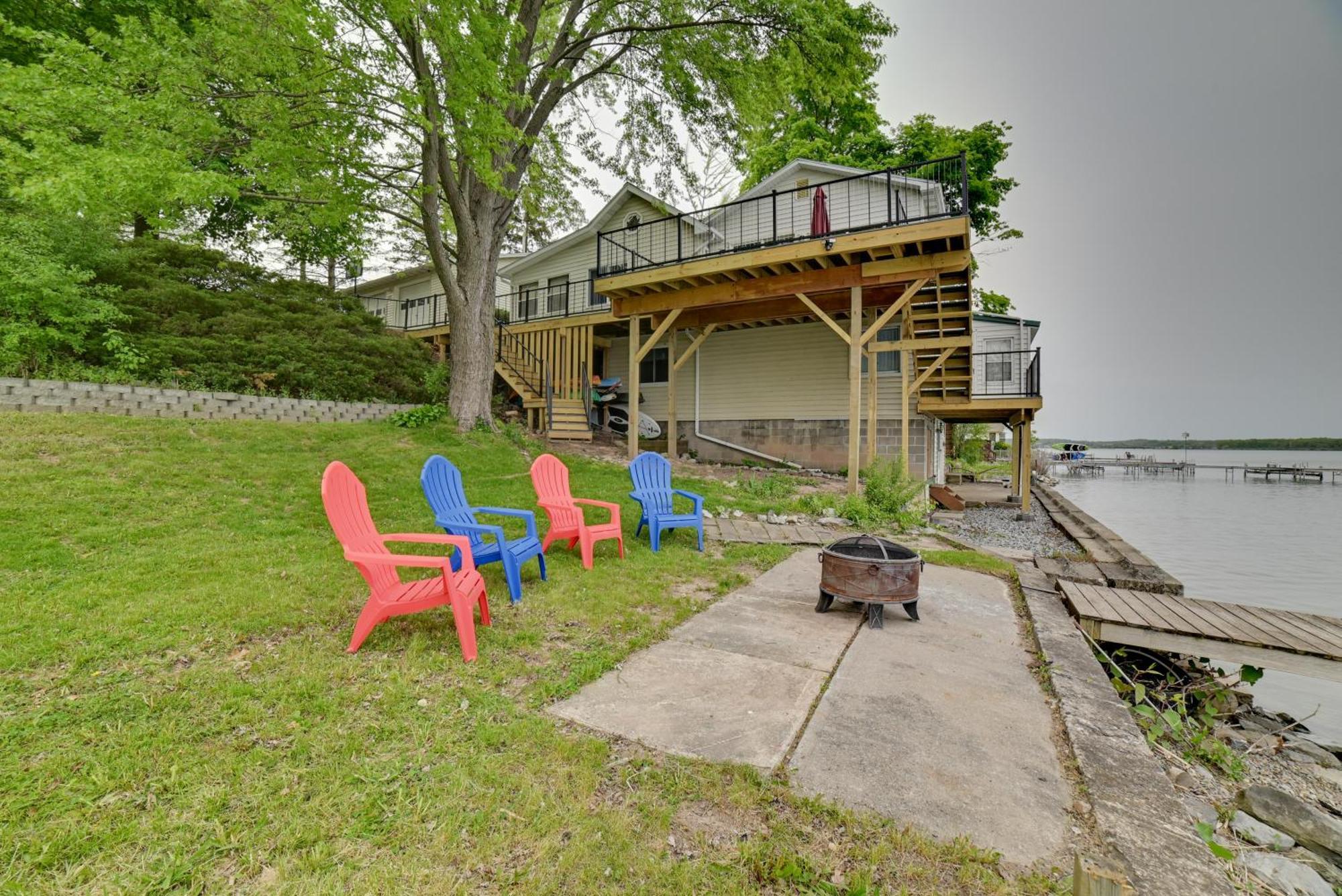 Cayuga Lake Retreat In Seneca Falls With Dock! Exterior photo